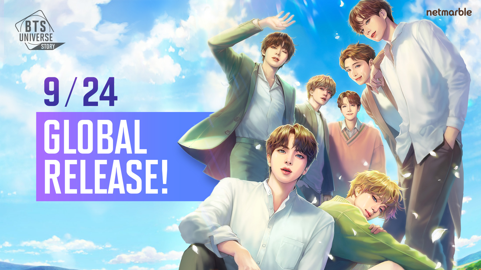 Btsをベースにした全く新しいモバイルゲーム Bts Universe Story 本日正式サービス開始 Btsをベースにした全く新しいモバイルゲーム Bts Universe Story 本日正式サービス開始